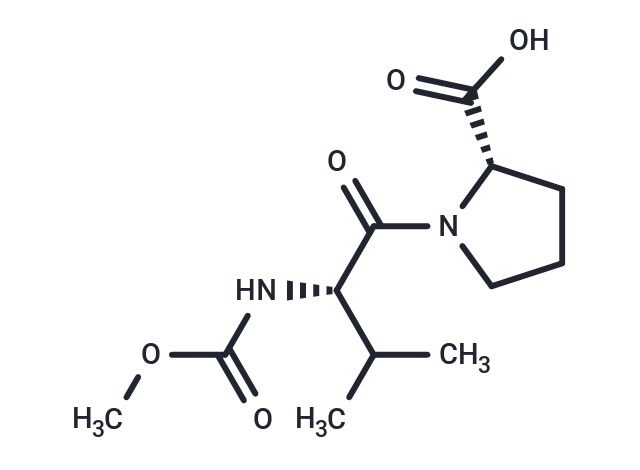 (Methoxycarbonyl)-L-valyl-L-proline