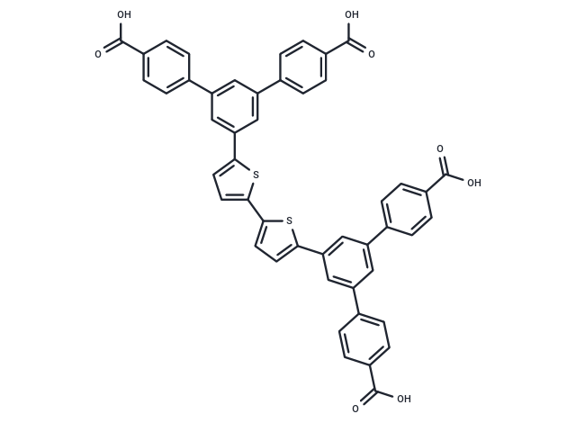5',5''''-([2,2'-Bithiophene]-5,5'-diyl)bis(([1,1':3',1''-terphenyl]-4,4''-dicarboxylic acid))