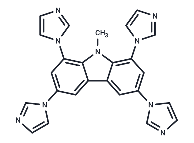 1,3,6,8-Tetra(1H-imidazol-1-yl)-9-methyl-9H-carbazole