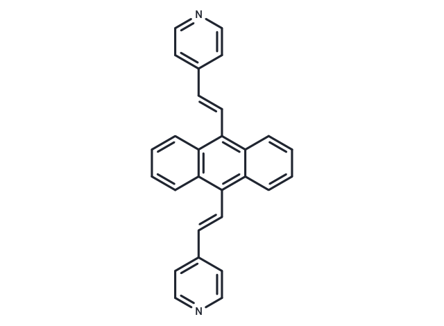 9,10-Bis((E)-2-(pyridin-4-yl)vinyl)anthracene