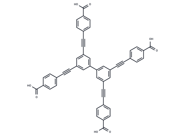 4,4',4'',4'''-([1,1'-Biphenyl]-3,3',5,5'-tetrayltetrakis(ethyne-2,1-diyl))tetrabenzoicacid