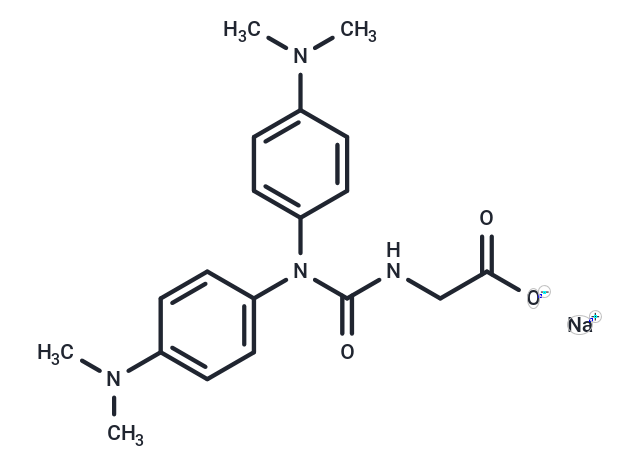 N-[[Bis[4-(dimethylamino)phenyl]amino]carbonyl]glycine sodium