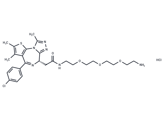 JQ-1 carboxylic acid-PEG3-C2-NH2 hydrochloride