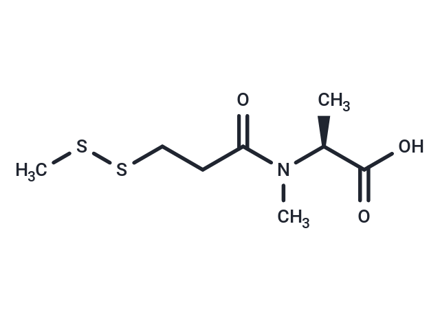 N-Methyl-N-[(3-methyldithio)-1-oxopropyl]-L-alanine