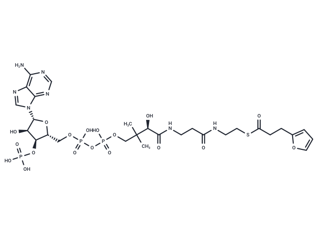 2-Furylpropionyl-CoA
