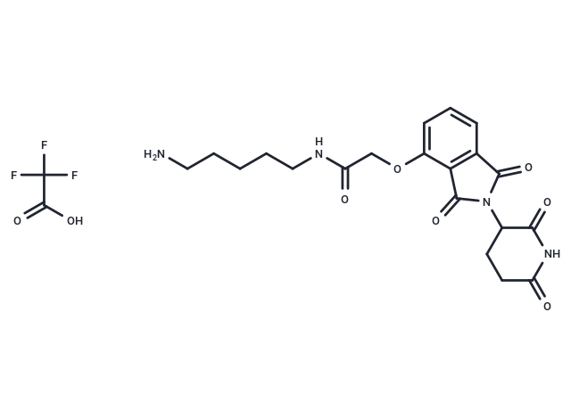 Thalidomide-O-amide-C5-NH2 TFA