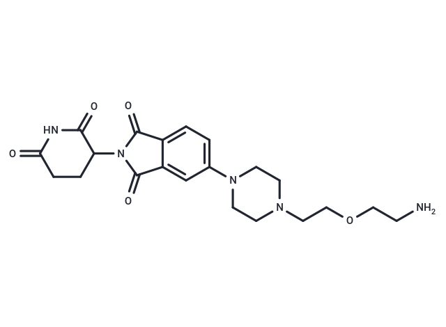 Thalidomide-Piperazine-PEG1-NH2