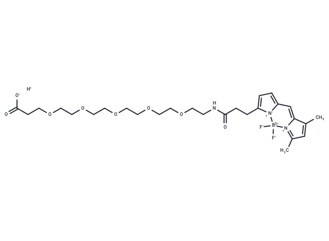 BDP FL-PEG5-acid