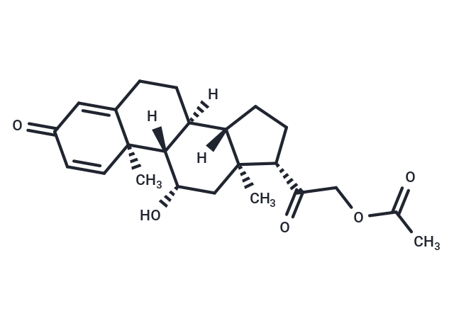 1-Dehydrocorticosterone 21-acetate