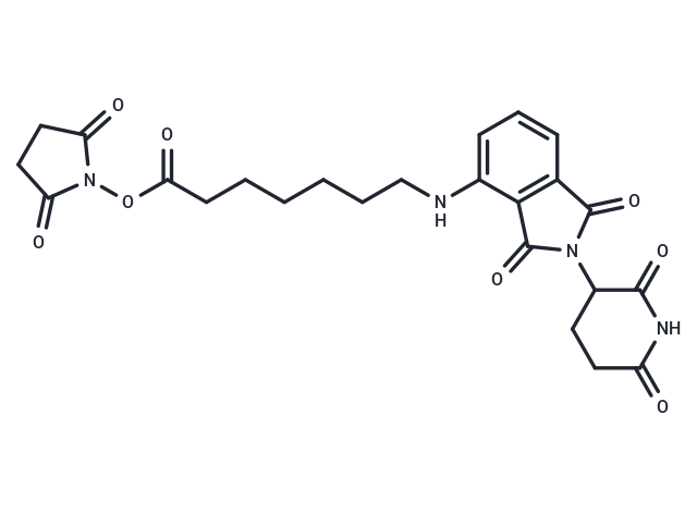 Pomalidomide-C6-NHS ester