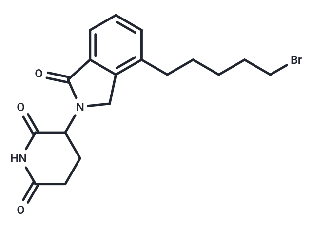 2-(2,6-Dioxopiperidin-3-yl)phthalimidine-C5-Br