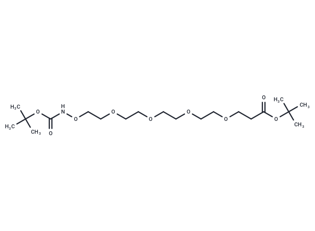 t-Boc-Aminooxy-PEG4-t-butyl ester