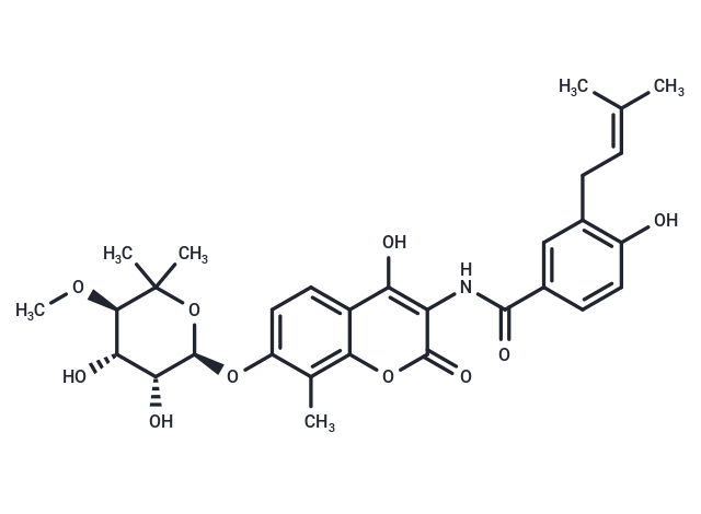 Descarbamylnovobiocin