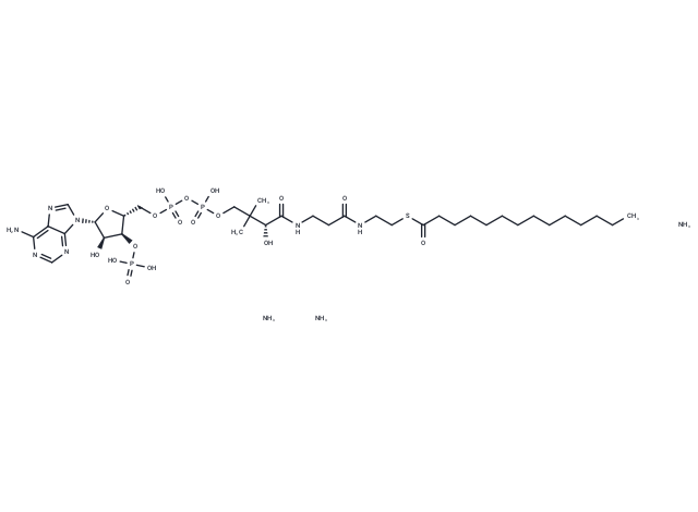 Myristoyl coenzyme A triammonium
