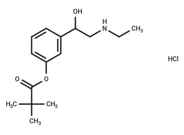 Etilefrine pivalate HCl