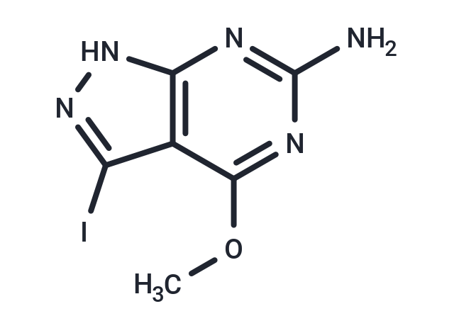 6-Amino-3-iodo-4-methoxy-1H-pyrazolo[3,4-d]pyrimidine