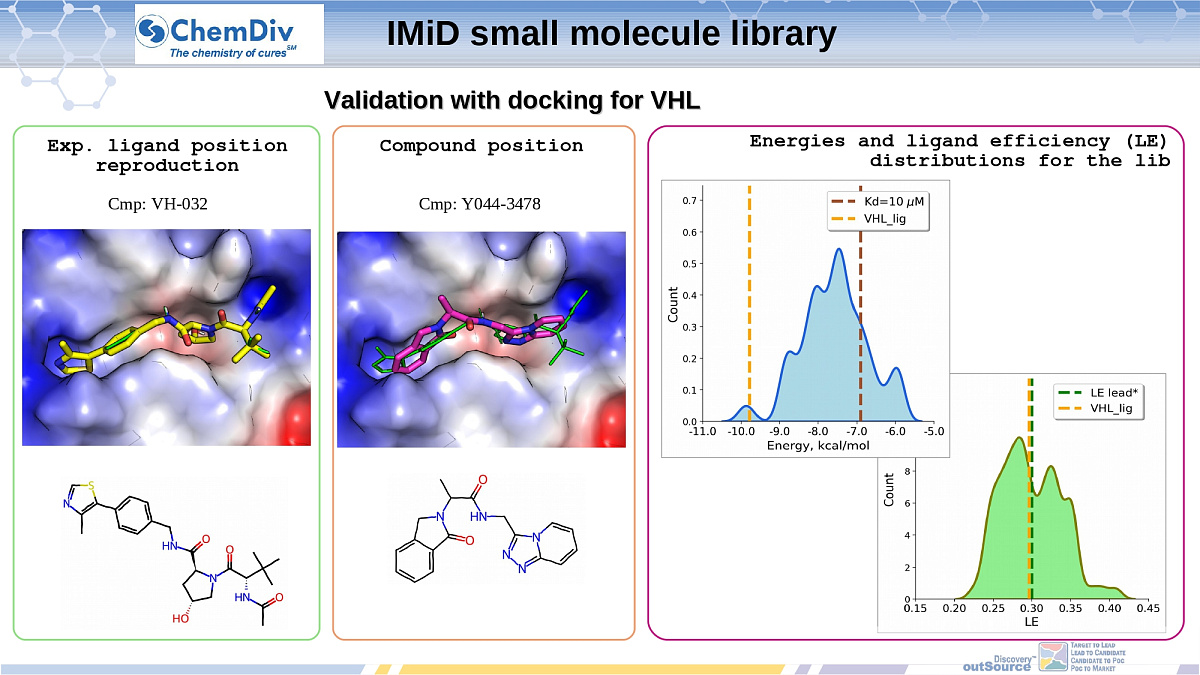  IMiD small molecule library