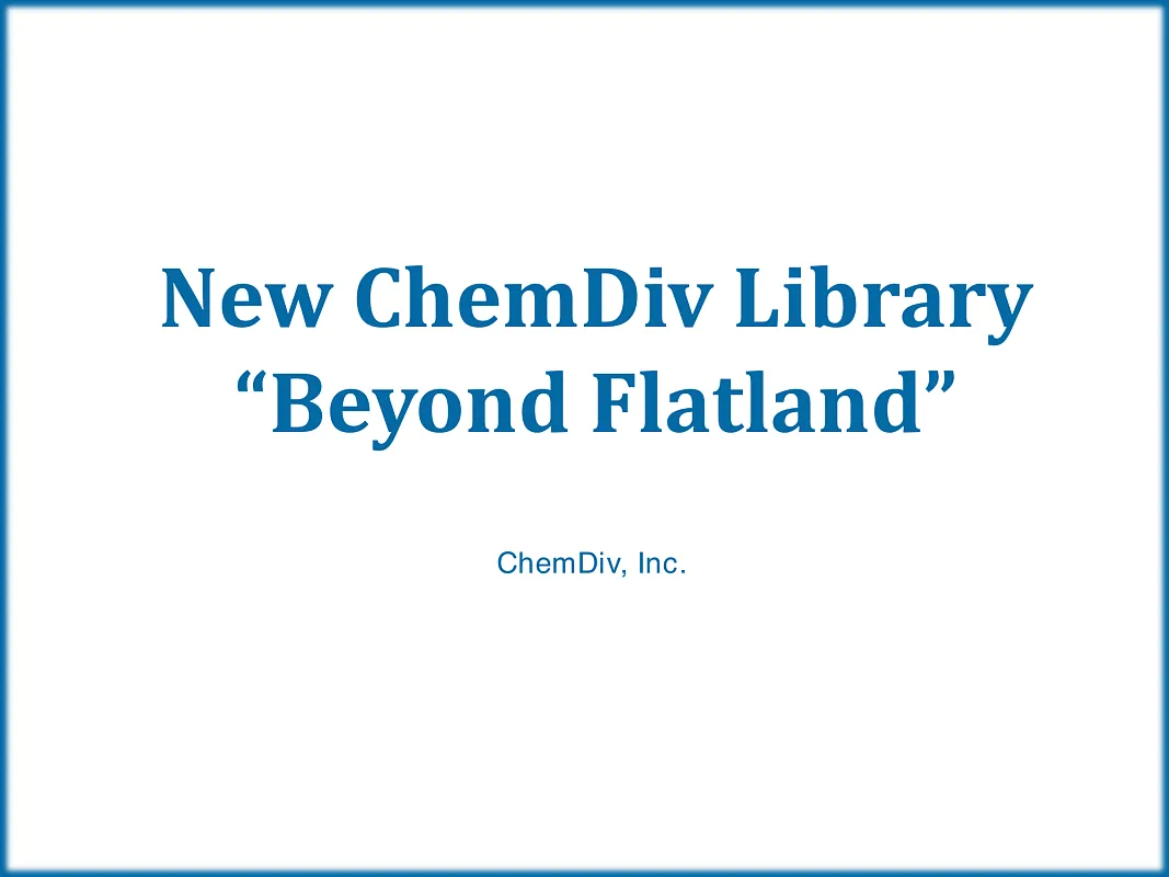 Beyond the Flatland Library sp3 enriched