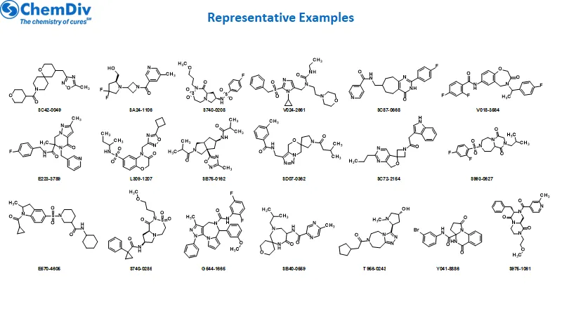  3D-Pharmacophore Based Diversity Library