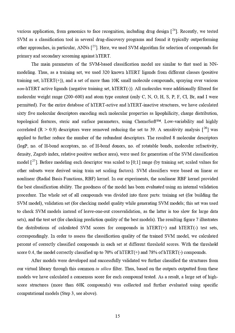  hTERT-Targeted Library