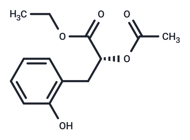 Ethyl (2R)-2-acetoxy-3-(2-hydroxyphenyl)propanoate