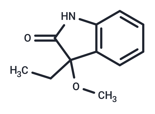3-Ethyl-1,3-dihydro-3-methoxy-2H-indol-2-one