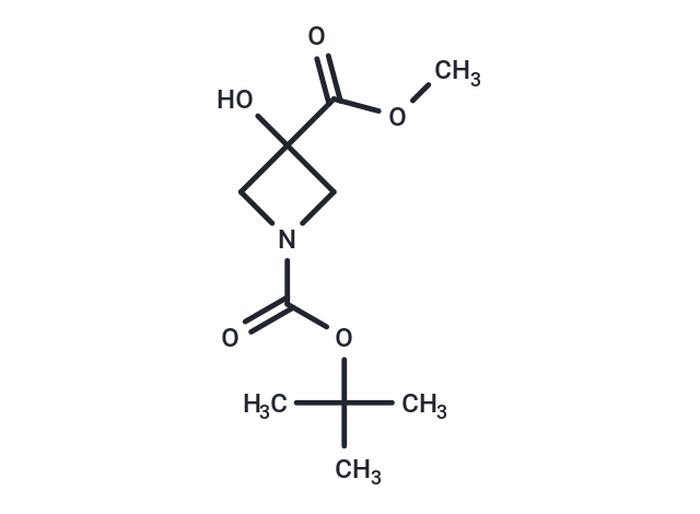 1-tert-Butyl 3-methyl 3-hydroxyazetidine-1,3-dicarboxylate