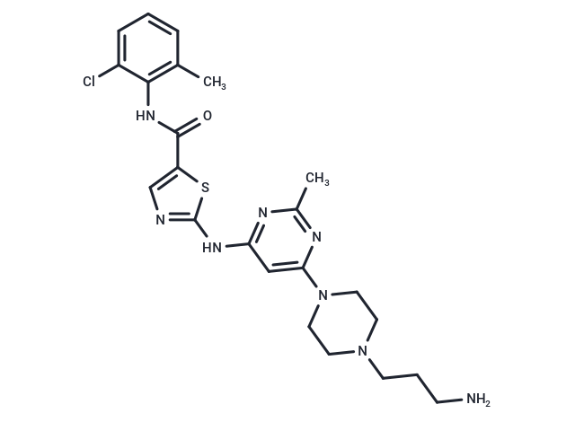 N-Deshydroxyethyl Dasatinib-C3-NH2