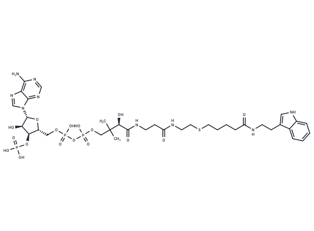 CoA-S-trimethylene-acetyl-tryptamine