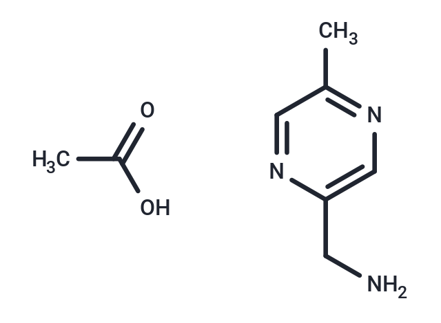 (5-Methylpyrazin-2-yl)methanamine acetate