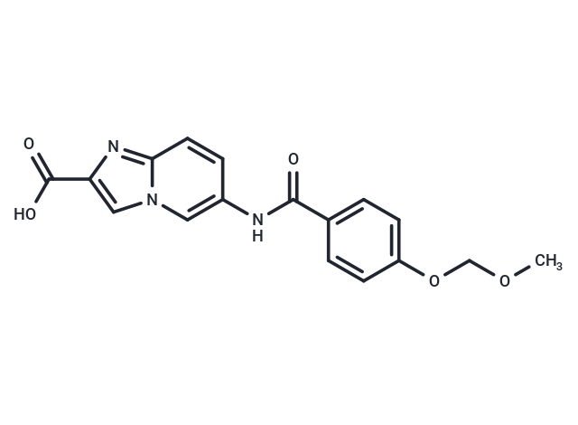 6-(4-(Methoxymethoxy)benzamido)imidazo[1,2-a]pyridine-2-carboxylic acid