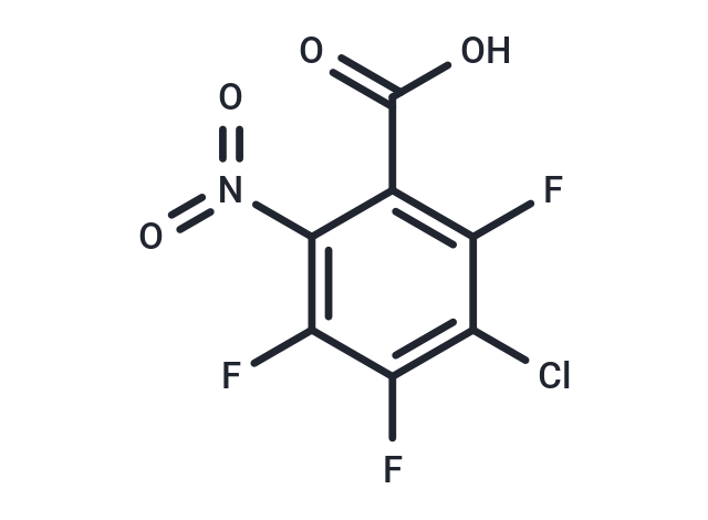 3-Chloro-2,4,5-trifluoro-6-nitrobenzoic acid