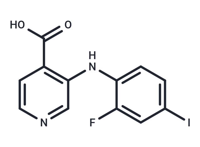 3-[(2-Fluoro-4-iodophenyl)amino]isonicotinic acid
