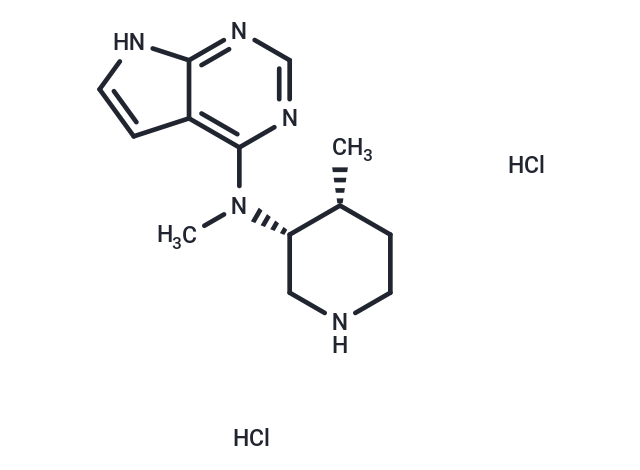 N-Methyl-N-((3R,4R)-4-methylpiperidin-3-yl)-7H-pyrrolo[2,3-d]pyrimidin-4-amine dihydrochloride