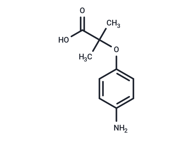 2-(4-Aminophenoxy)-2-methylpropanoic acid