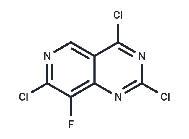 2,4,7-Trichloro-8-fluoropyrido[4,3-d]pyrimidine