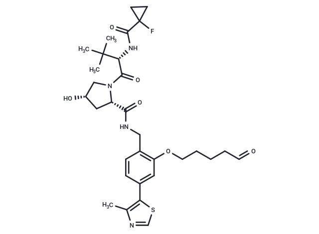 (S,S,S)-VH032-cyclopropane-F-C4-aldehyde