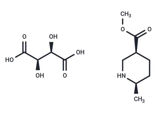 Methyl (3S,6R)-6-methyl-3-piperidinecarboxylate L-tartaric acid salt
