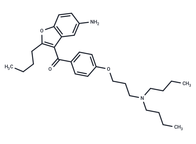 (5-Amino-2-butylbenzofuran-3-yl)(4-(3-(dibutylamino)propoxy)phenyl)methanone