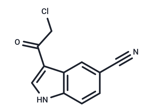 3-(2-Chloroacetyl)-1H-indole-5-carbonitrile