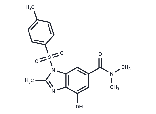 4-Hydroxy-N,N,2-trimethyl-1-tosyl-1H-benzo[d]imidazole-6-carboxamide