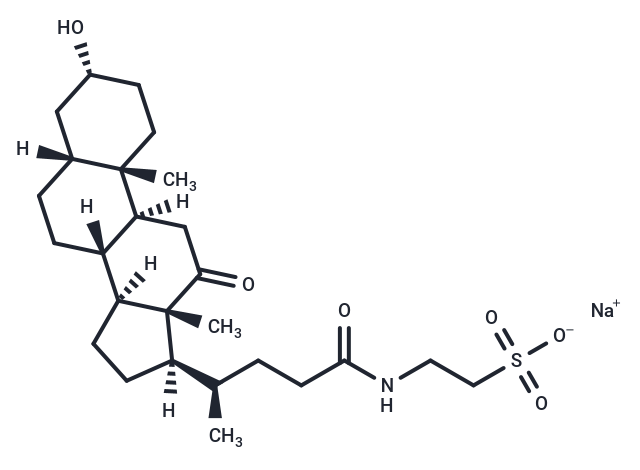 Tauro-12-oxolithocholanoic acid sodium