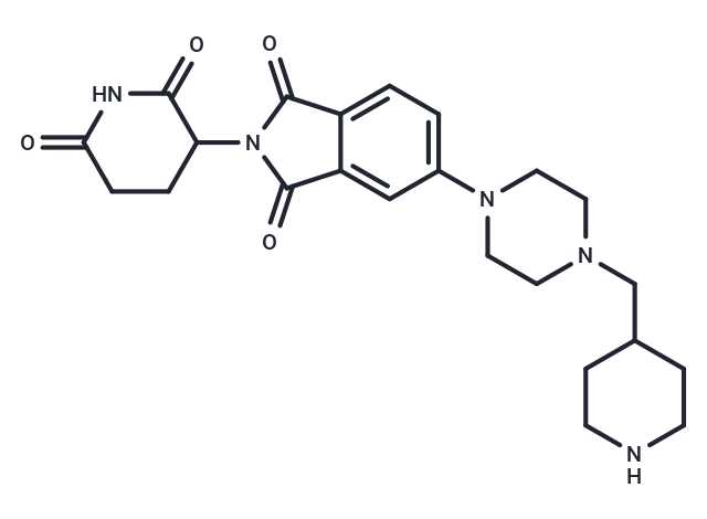 Pomalidomide 5'-piperazine-4-methylpiperidine