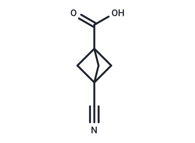 3-Cyanobicyclo[1.1.1]pentane-1-carboxylic acid