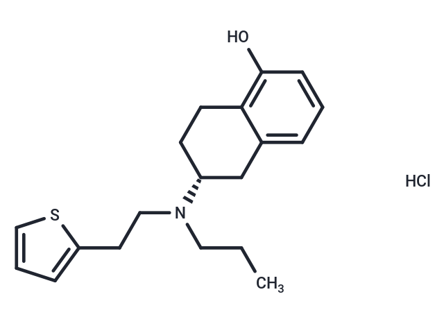 (R)-6-(Propyl(2-(thiophen-2-yl)ethyl)amino)-5,6,7,8-tetrahydronaphthalen-1-ol hydrochloride