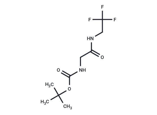 tert-Butyl (2-oxo-2-((2,2,2-trifluoroethyl)amino)ethyl)carbamate