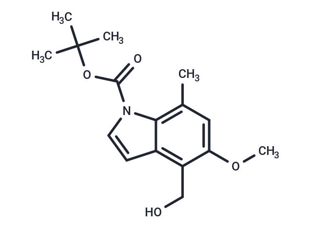 tert-Butyl 4-(hydroxymethyl)-5-methoxy-7-methyl-1H-indole-1-carboxylate