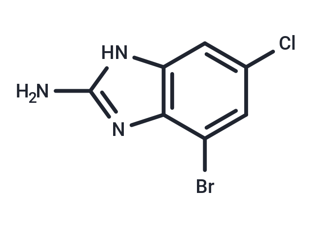 4-Bromo-6-chloro-1H-benzimidazol-2-amine