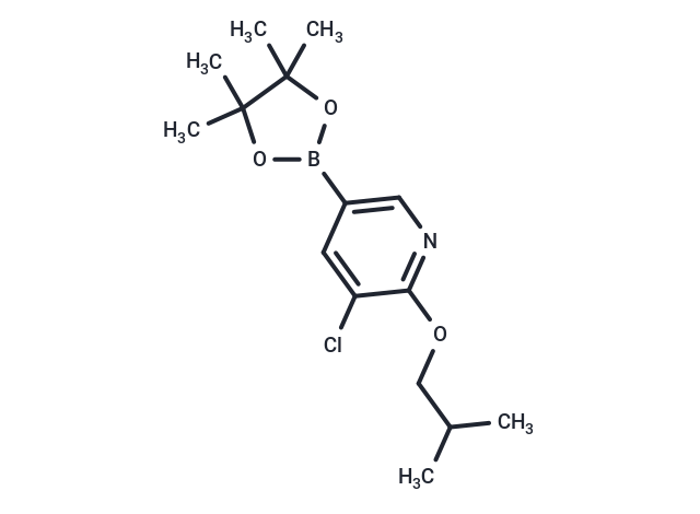 3-Chloro-2-isobutoxy-5-(4,4,5,5-tetramethyl-1,3,2-dioxaborolan-2-yl)pyridine