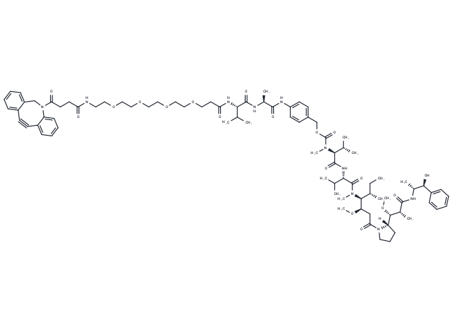 DBCO-PEG4-VA-PABC-MMAE